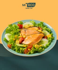 Cách chế biến salad cá hồi áp chảo thơm ngon