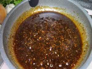 Nước sốt tiêu đen chuẩn công thức.